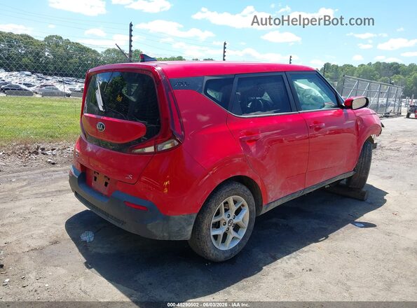 KNDJ23AU0L7013344 2020 KIA SOUL Красный Задняя правая четверть