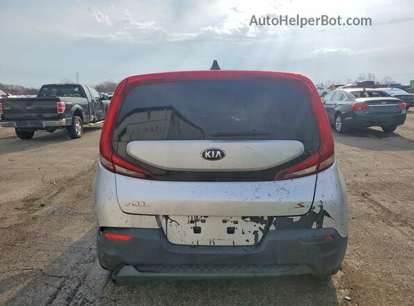 KNDJ23AU2M7772885 2021 KIA SOUL Gray უკანა ხედი