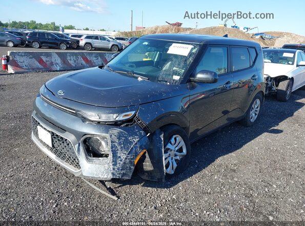 KNDJ23AU2M7779366 2021 KIA SOUL Gray Vista tres cuartos delantera izquierda