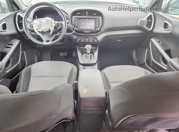 KNDJ23AU3L7041235 2020 KIA SOUL Green Widok deski rozdzielczej