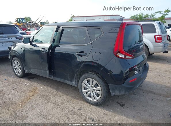KNDJ23AU3M7786357 2021 KIA SOUL Black Задня ліва чверть