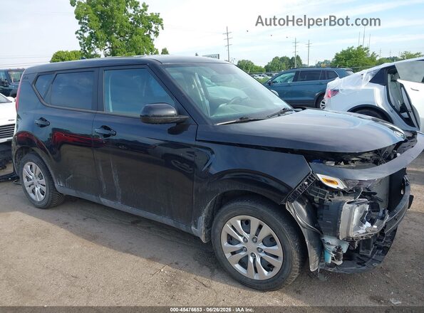 KNDJ23AU3M7786357 2021 KIA SOUL Black Вид задньої частини салону