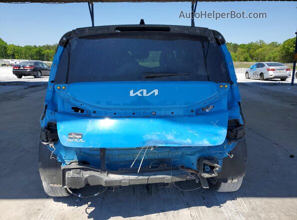 KNDJ23AU4R7228766 2024 KIA SOUL Blue უკანა ხედი