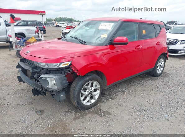 KNDJ23AU7M7747481 2021 KIA SOUL Красный Передняя левая четверть