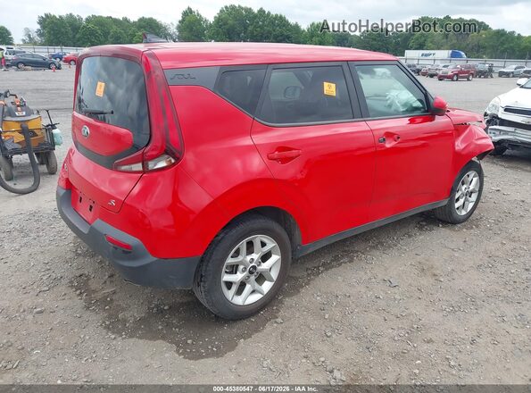 KNDJ23AU7M7747481 2021 KIA SOUL Красный Задняя правая четверть