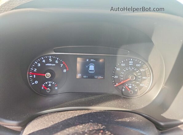 KNDJ23AU8L7724094 2020 KIA SOUL Серебряный Вид щитка приборов