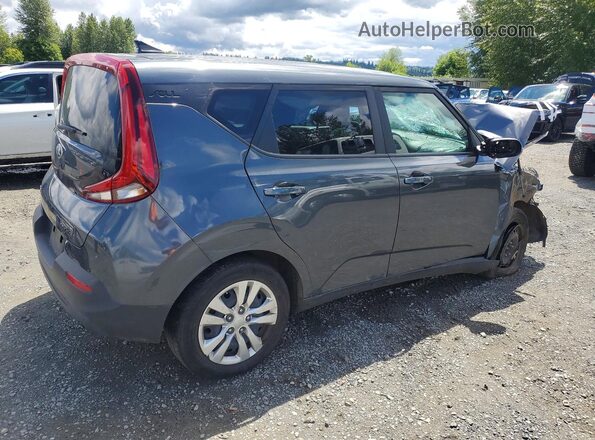 KNDJ23AU8M7743469 2021 KIA SOUL Gray Rear right