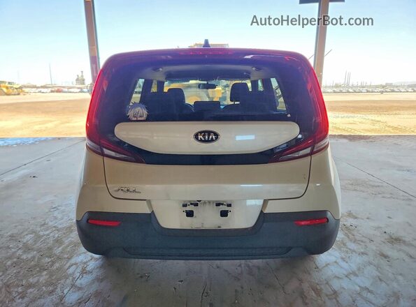 KNDJ23AU9M7783947 2021 KIA SOUL White Հետևի տեսք