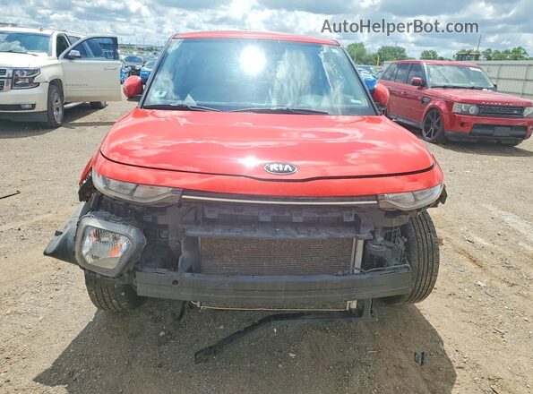 KNDJ23AUXM7140958 2021 KIA SOUL Red Вид спереду