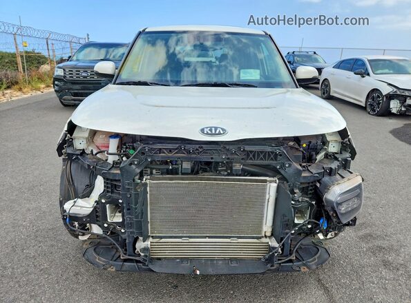 KNDJ53AF0M7787166 2021 KIA SOUL White წინა ხედი