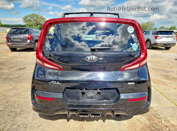 KNDJ53AF2M7744545 2021 KIA SOUL Black Հետևի տեսք