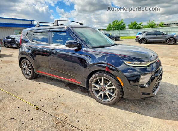 KNDJ53AF2M7744545 2021 KIA SOUL Black Առջևի աջ