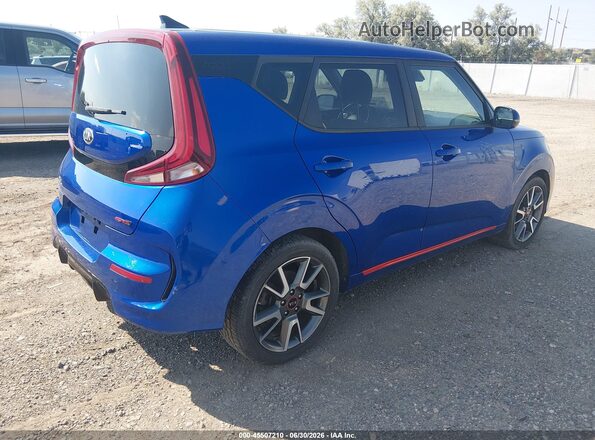 KNDJ53AF4L7017583 2020 KIA SOUL Blue უკანა მარჯვენა