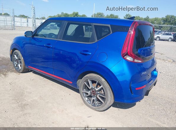 KNDJ53AF4L7017583 2020 KIA SOUL Blue უკანა მარცხენა