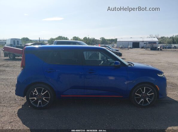 KNDJ53AF4L7017583 2020 KIA SOUL Blue უკანა სალონის ხედი
