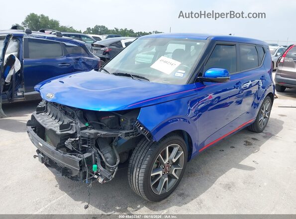 KNDJ53AF5L7071877 2020 KIA SOUL Blue Front left