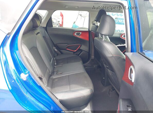 KNDJ53AF5L7071877 2020 KIA SOUL Blue VIN sticker view