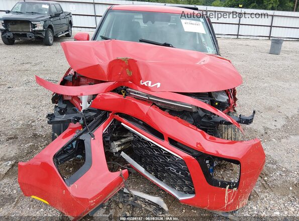 KNDJ53AF9N7159303 2022 KIA SOUL Красный Вид сзади