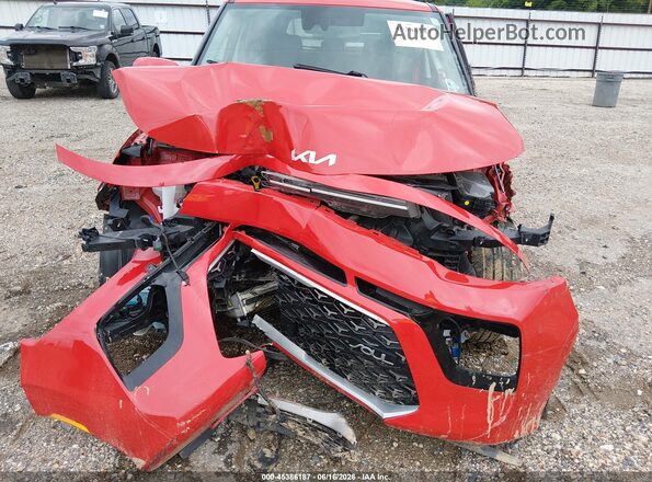KNDJ53AF9N7159303 2022 KIA SOUL Красный Вид щитка приборов