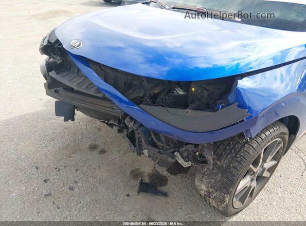 KNDJ63AU2M7748848 2021 KIA SOUL Синий Вид спереди