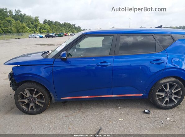 KNDJ63AU2M7748848 2021 KIA SOUL Синий Панорамный вид салона 360°