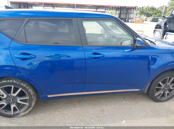 KNDJ63AU2M7748848 2021 KIA SOUL Синий Вид задней части салона