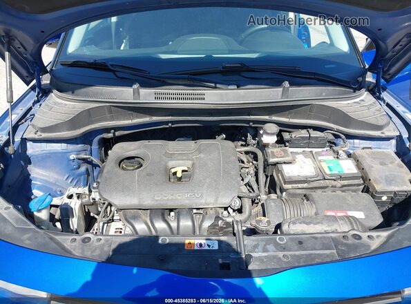 KNDJ63AUXM7749231 2021 KIA SOUL Blue Հետևի տեսք