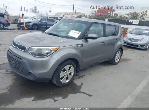 KNDJN2A20G7342101 2016 KIA SOUL Gray Передня ліва чверть