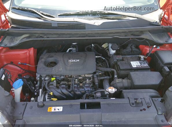 KNDJN2A20K7677979 2019 KIA SOUL Красный Вид сзади