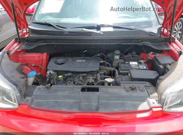 KNDJN2A21K7644151 2019 KIA SOUL Red Widok z tyłu