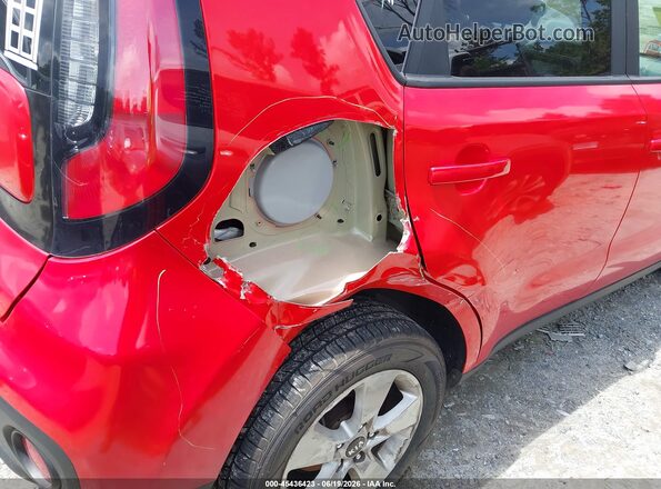 KNDJN2A21K7644151 2019 KIA SOUL Red Widok z przodu