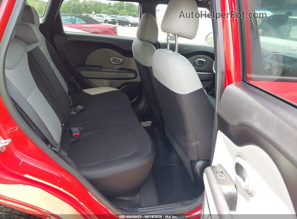KNDJN2A21K7644151 2019 KIA SOUL Red Widok naklejki z numerem VIN