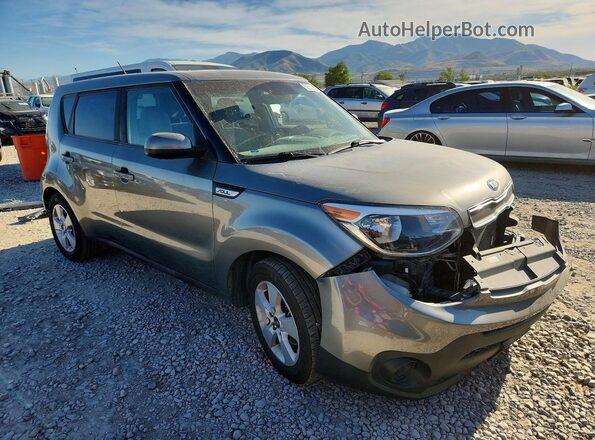 KNDJN2A21K7651374 2019 KIA SOUL Gray Առջևի աջ