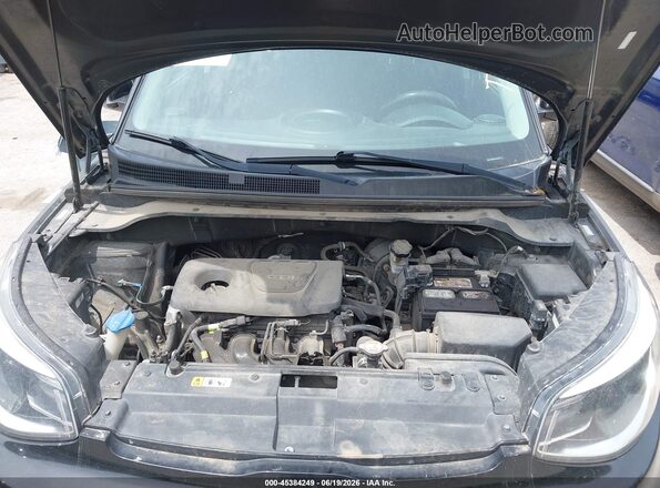 KNDJN2A21K7913345 2019 KIA SOUL Черный Вид сзади