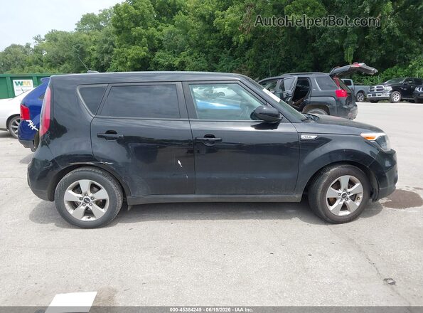 KNDJN2A21K7913345 2019 KIA SOUL Черный Вид задней части салона
