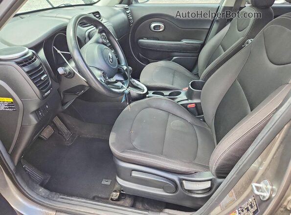 KNDJN2A22G7398475 2016 KIA SOUL Gray Սալոնի դիմացի տեսք