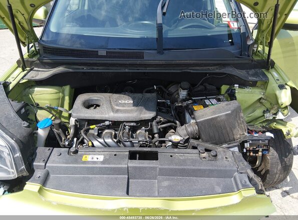 KNDJN2A22K7916075 2019 KIA SOUL Green Հետևի տեսք