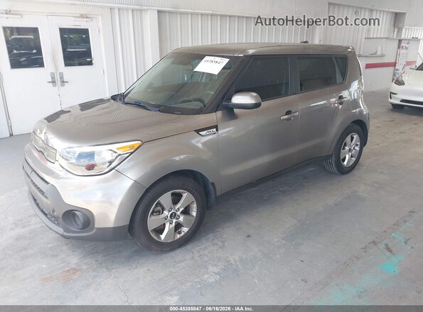 KNDJN2A23K7653109 2019 KIA SOUL Gray Przód lewy