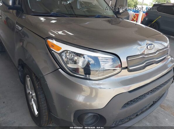 KNDJN2A23K7653109 2019 KIA SOUL Gray Widok z przodu
