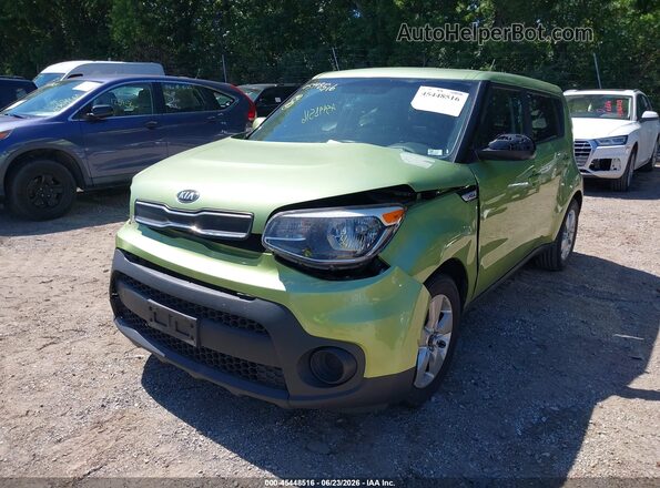 KNDJN2A23K7912617 2019 KIA SOUL Green Przód lewy