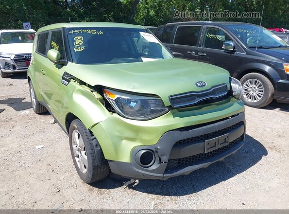 KNDJN2A23K7912617 2019 KIA SOUL Green Widok z przodu