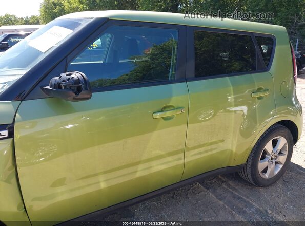 KNDJN2A23K7912617 2019 KIA SOUL Green Widok wnętrza 360 stopni