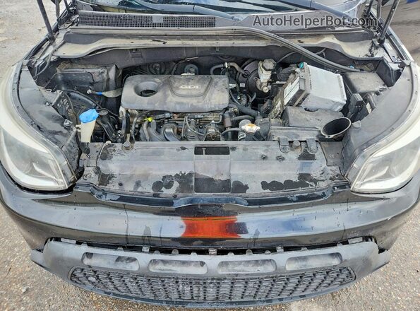 KNDJN2A24H7500764 2017 KIA SOUL Black Սալոնի հետևի տեսք