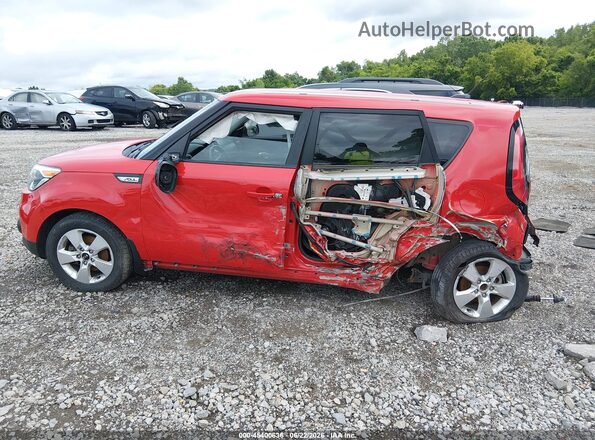 KNDJN2A24K7013894 2019 KIA SOUL Red Սալոնի 360 աստիճան տեսք