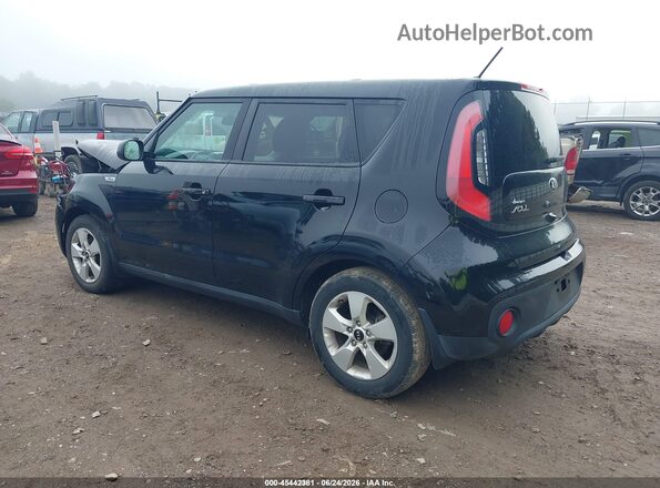 KNDJN2A24K7696308 2019 KIA SOUL Black Trasero izquierdo