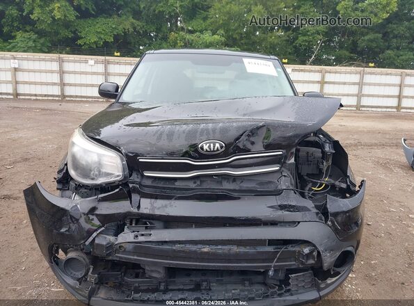 KNDJN2A24K7696308 2019 KIA SOUL Black Vista interior trasera