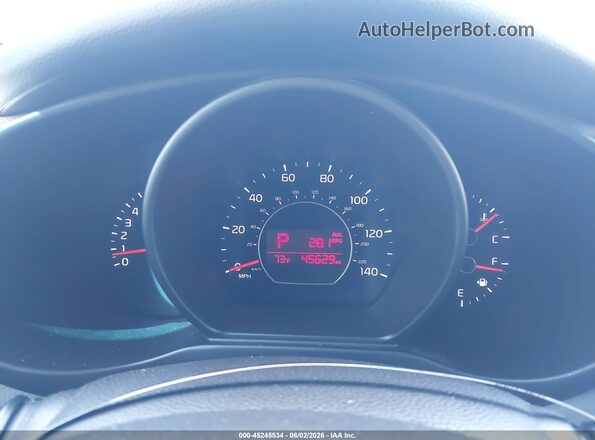 KNDJN2A25K7630172 2019 KIA SOUL Red უკანა სავარძლების ხედი