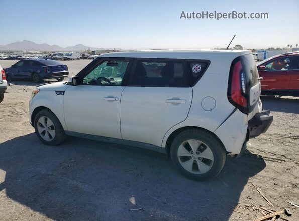 KNDJN2A26G7324038 2016 KIA SOUL White Tył lewy