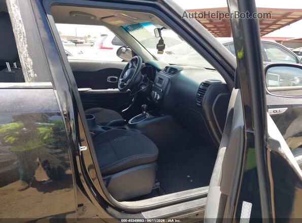 KNDJN2A26G7325058 2016 KIA SOUL Black Vista interior delantera