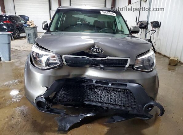 KNDJN2A26G7400910 2016 KIA SOUL Gray Դիմացի տեսք